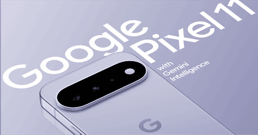 Google Pixel 11の公式製品画像