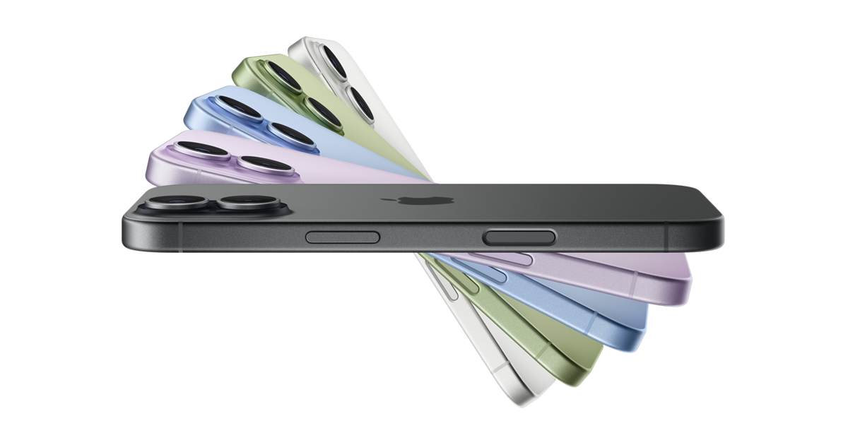 iPhone 17の公式製品画像